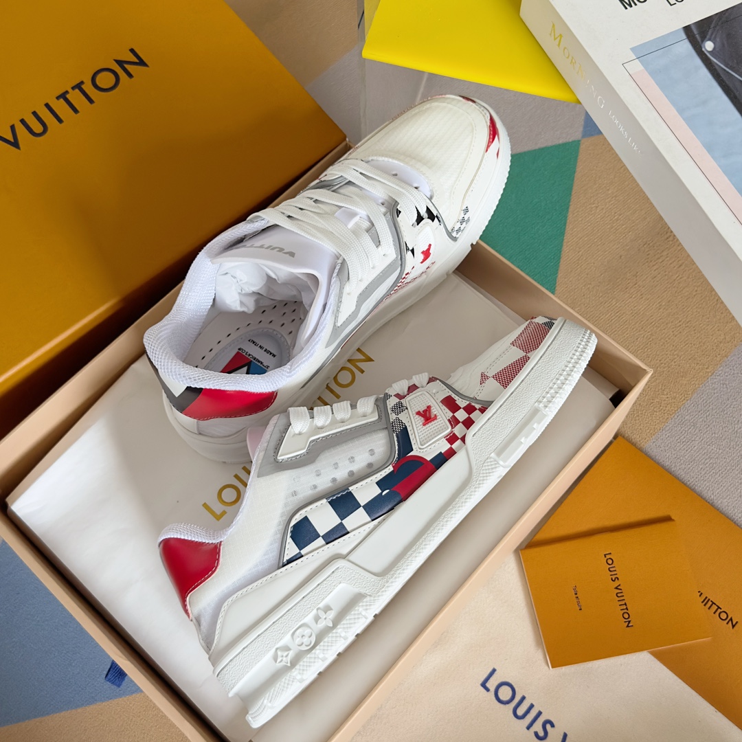 Louis Vuitton Male Board Shoes Breathable M-l-s