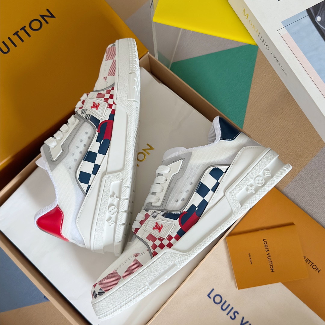 Louis Vuitton Male Board Shoes Breathable M-l-s