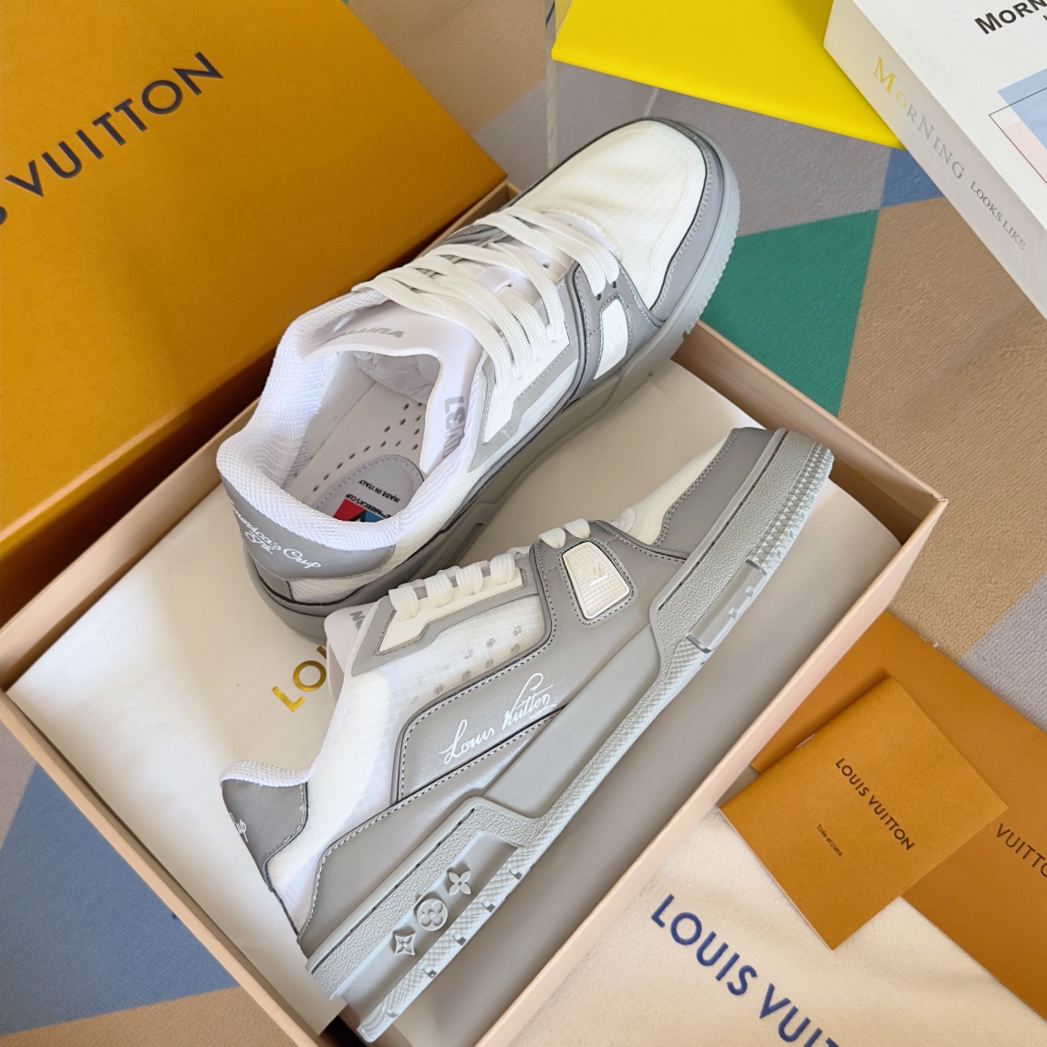 Louis Vuitton Male Board Shoes Breathable M-l-s