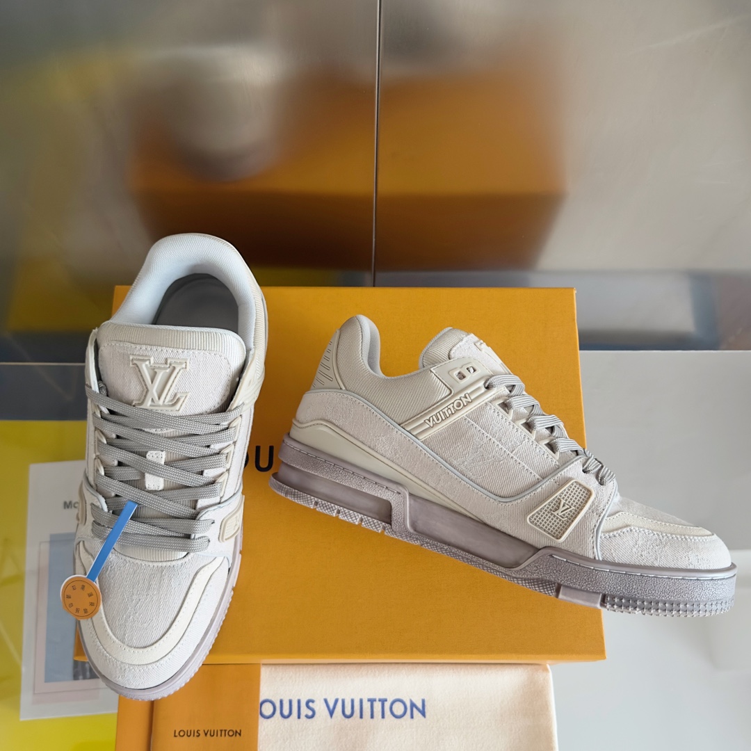 Louis Vuitton Male Board Shoes Breathable M-l-s