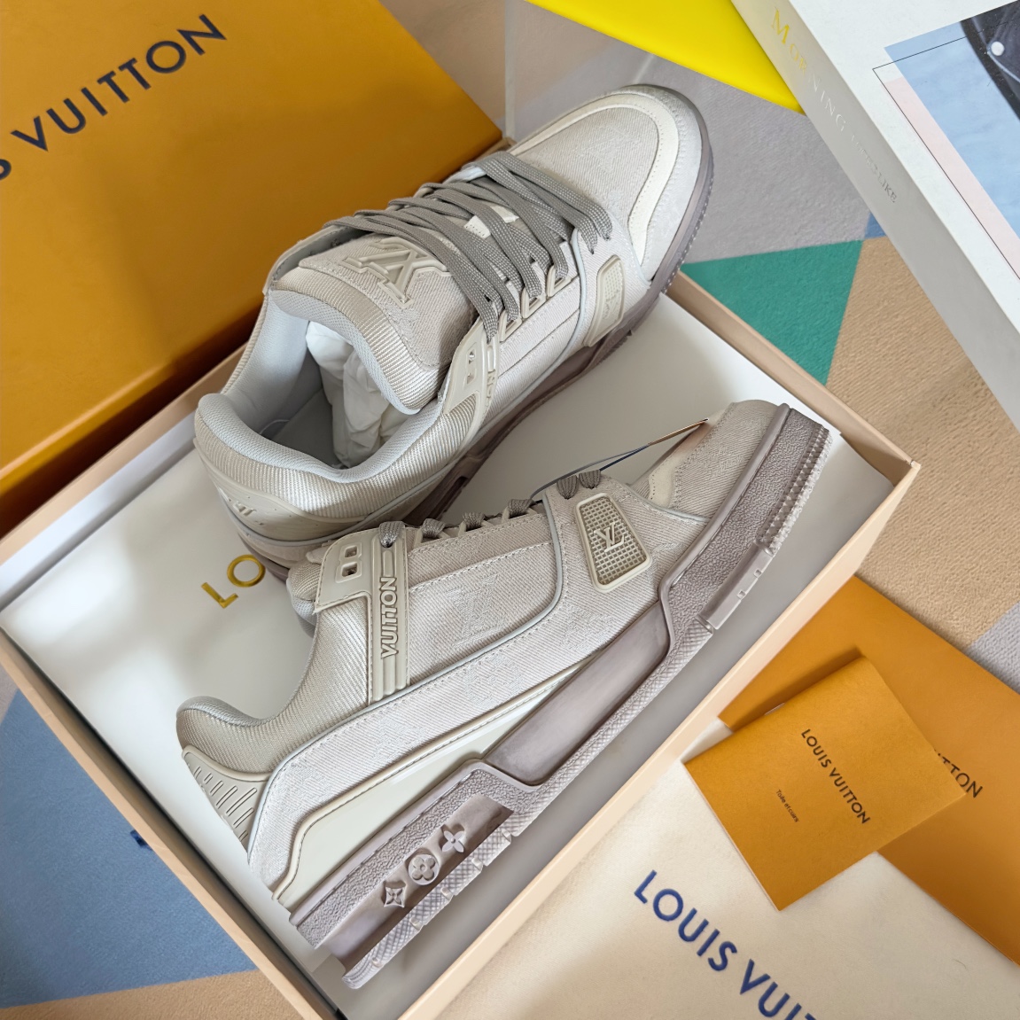 Louis Vuitton Male Board Shoes Breathable M-l-s