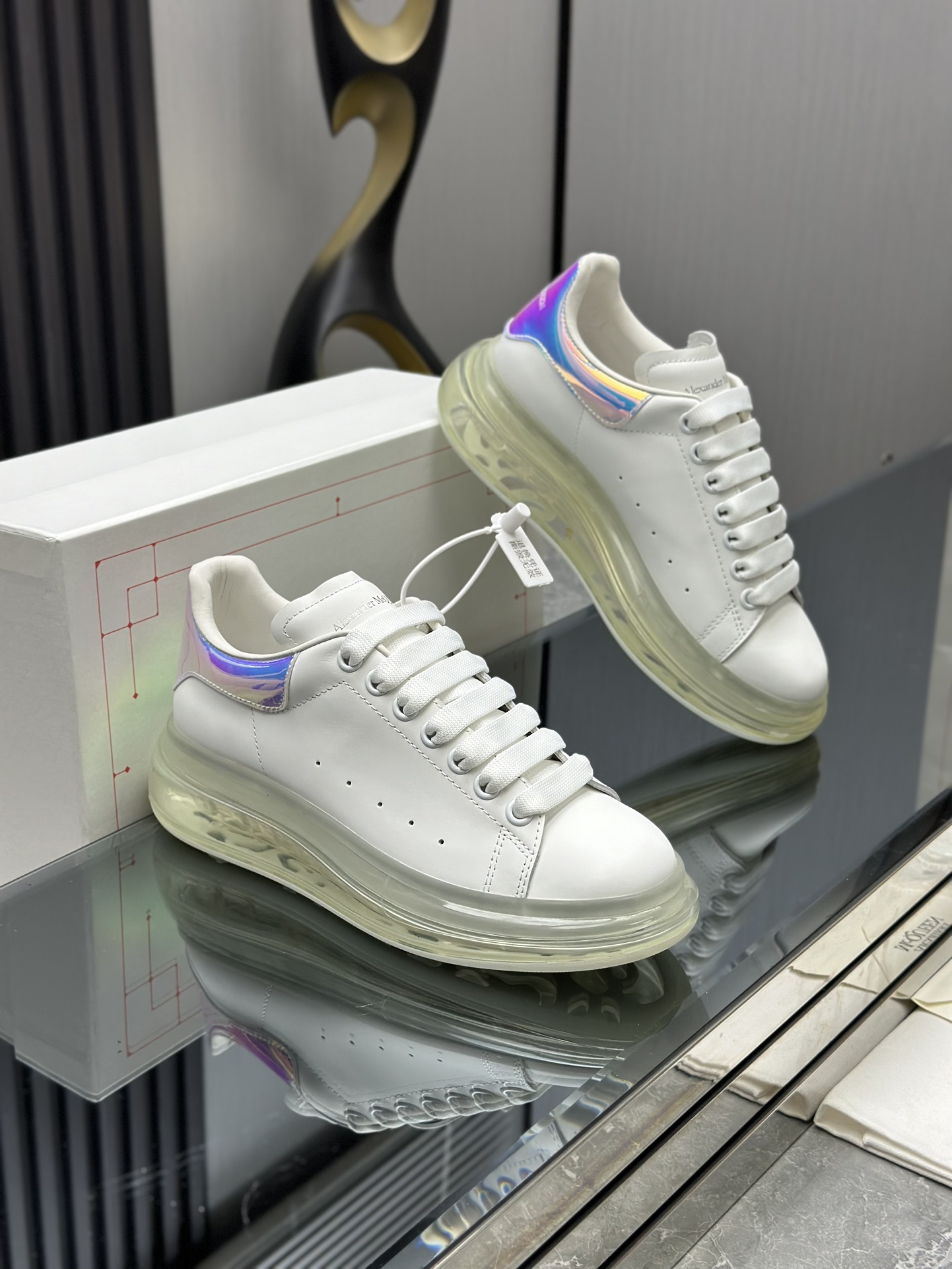 Alexander Mcqueen Dior Male Basic Shoes M-l