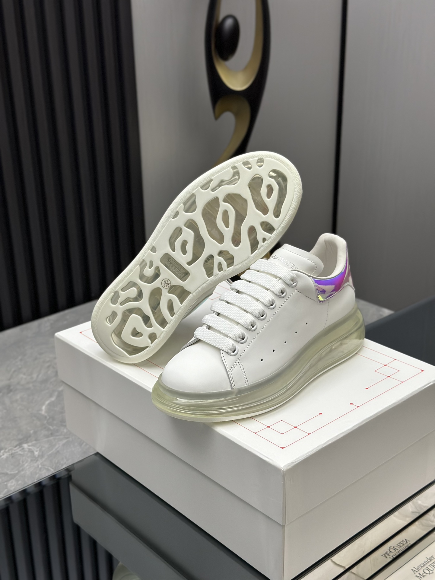 Alexander Mcqueen Dior Male Basic Shoes M-l