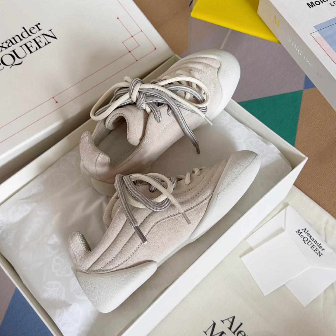 Alexander Mcqueen Male Sneakers Breathable M-l-s