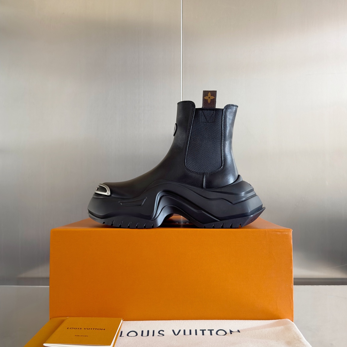 Louis Vuitton Female Boots Cow Leather M-l-s
