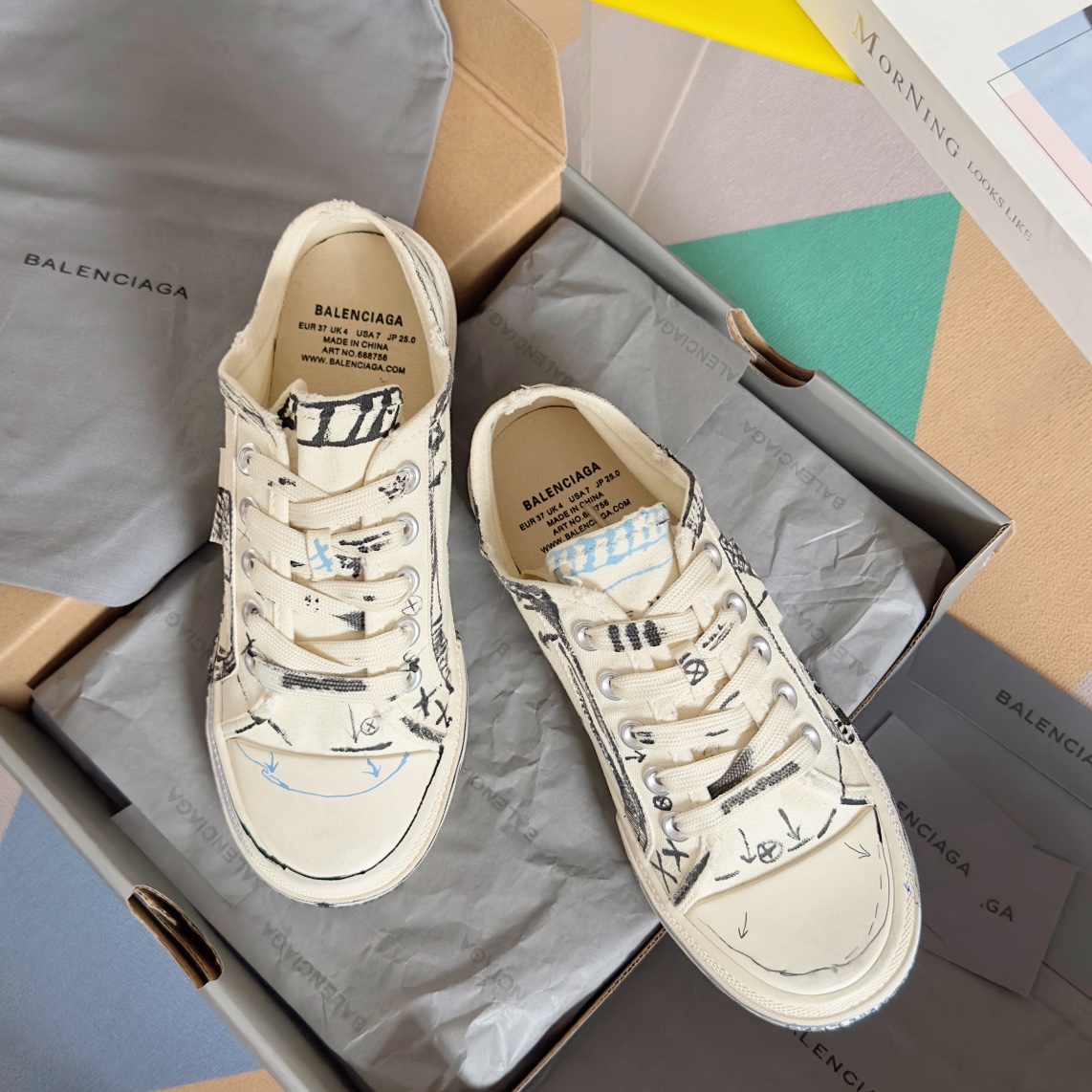 Balenciaga Male Board Shoes M-l-s