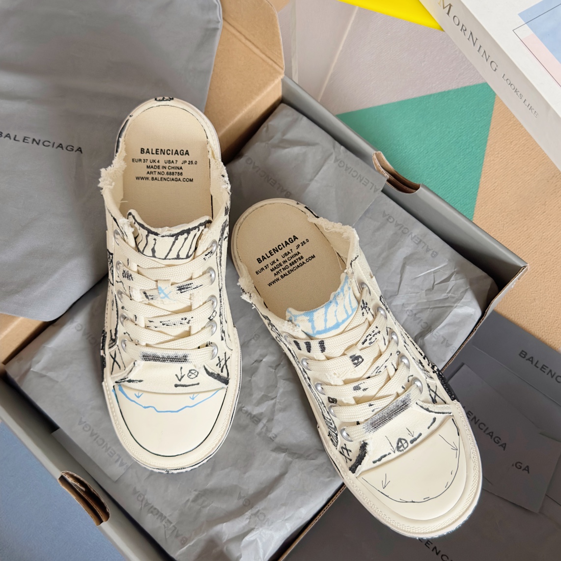 Balenciaga Male Board Shoes M-l-s
