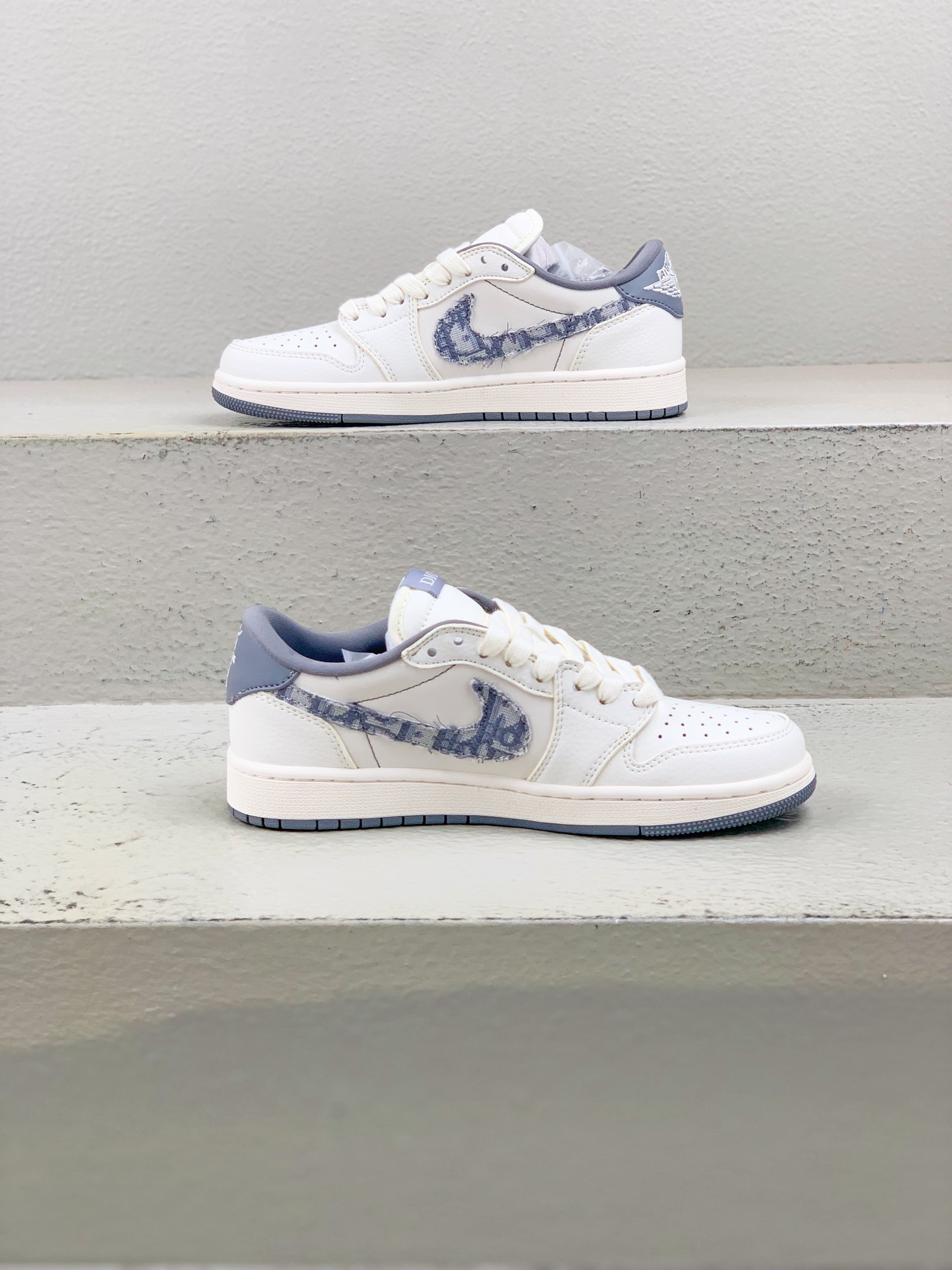 Dior Jordan Nike Male Canvas Shoes Canvas M-l-s
