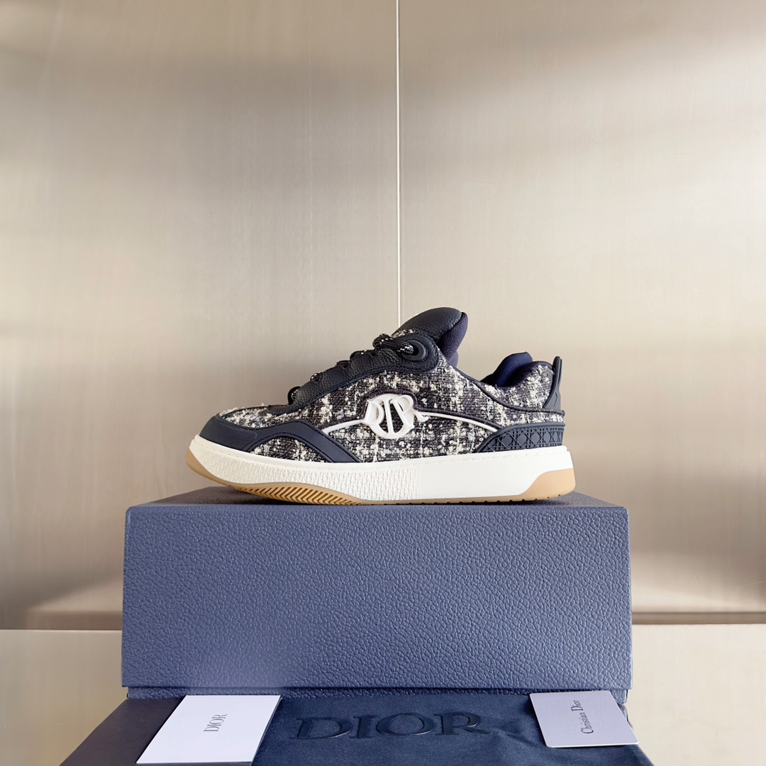 Male Board Shoes Blue Breathable M-l-s
