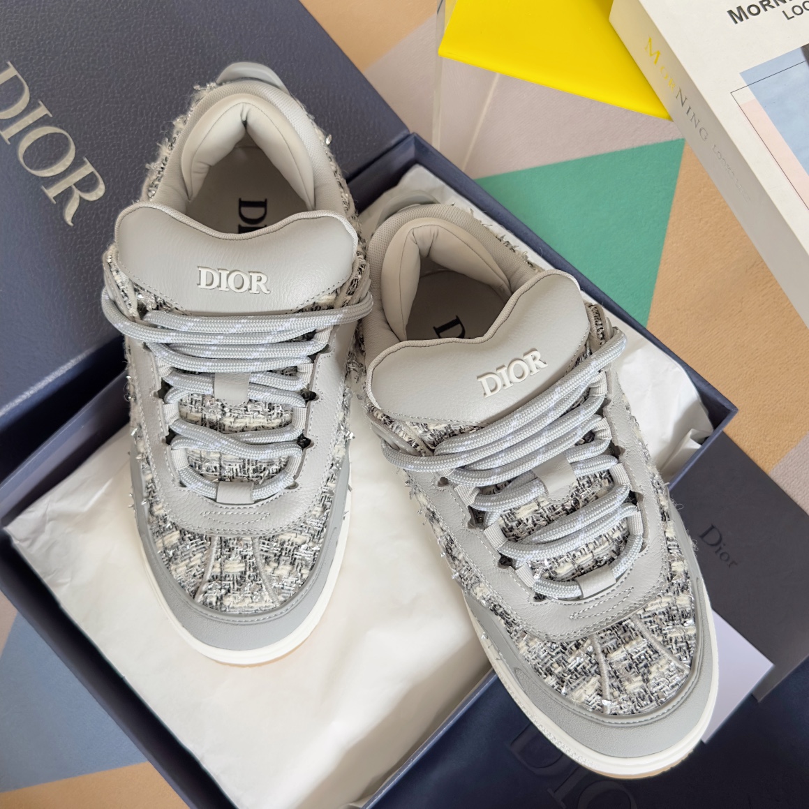 Male Board Shoes Blue Breathable M-l-s