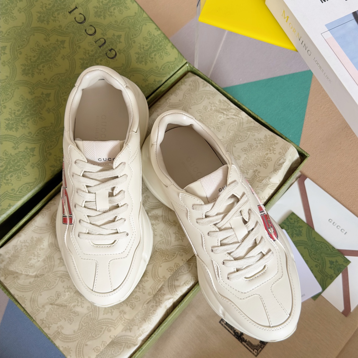 Gucci Male Sneakers White M-s