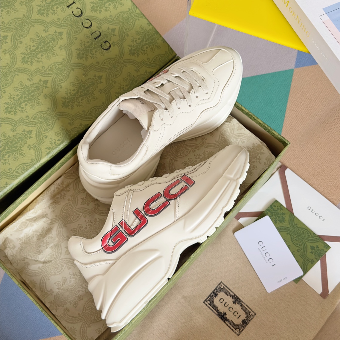 Gucci Male Sneakers White M-s
