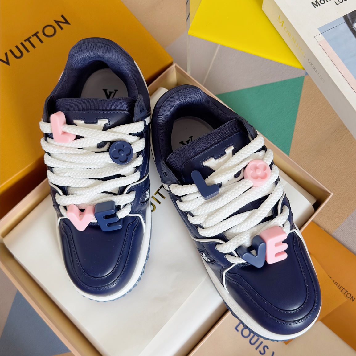 Louis Vuitton Male Board Shoes Breathable M-l-s