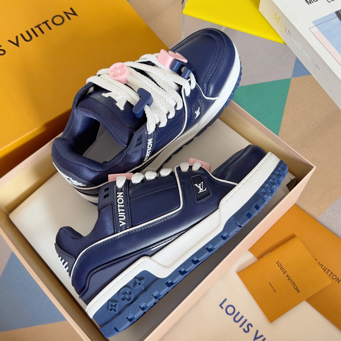 Louis Vuitton Male Board Shoes Breathable M-l-s