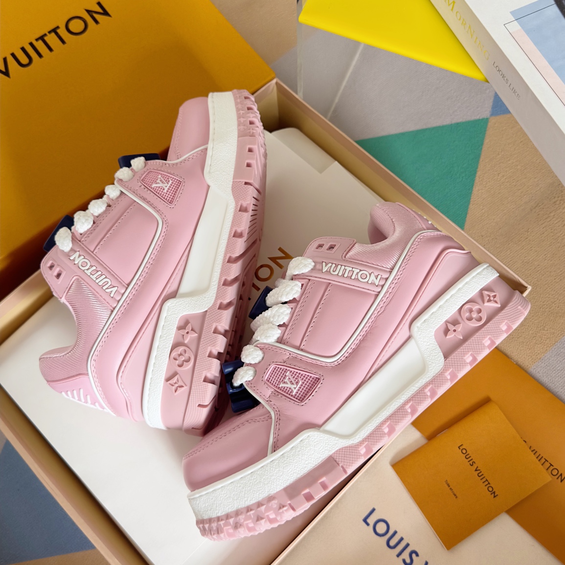 Louis Vuitton Male Board Shoes Breathable M-l-s