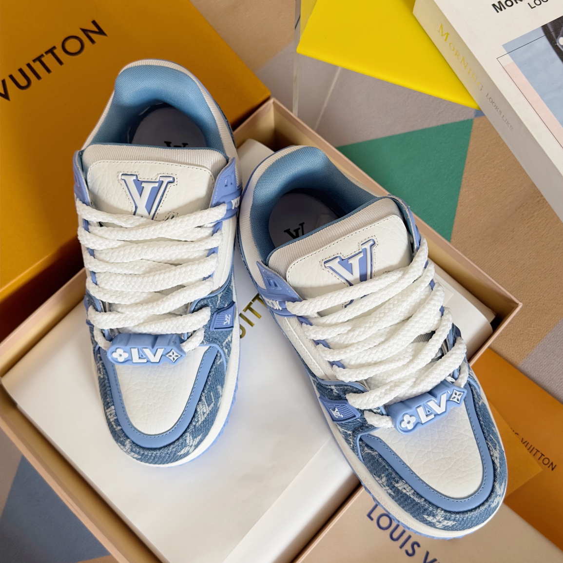 Louis Vuitton Male Board Shoes Breathable M-l-s