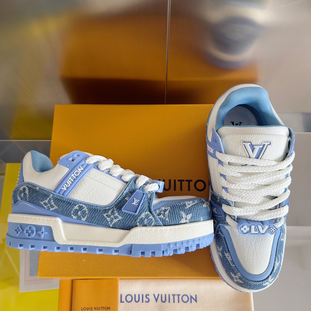 Louis Vuitton Male Board Shoes Breathable M-l-s