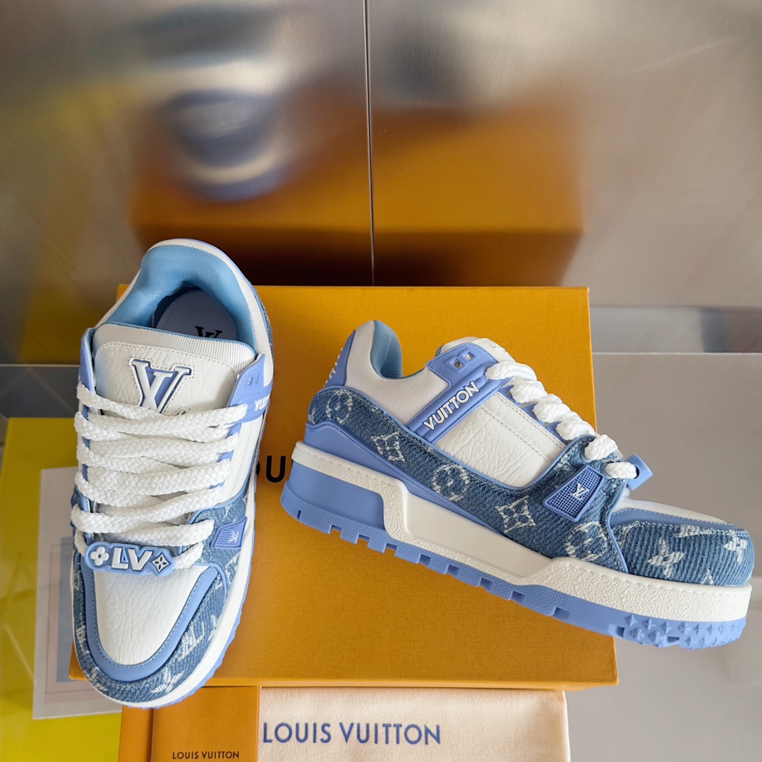 Louis Vuitton Male Board Shoes Breathable M-l-s