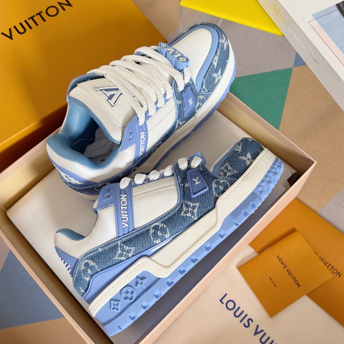 Louis Vuitton Male Board Shoes Breathable M-l-s