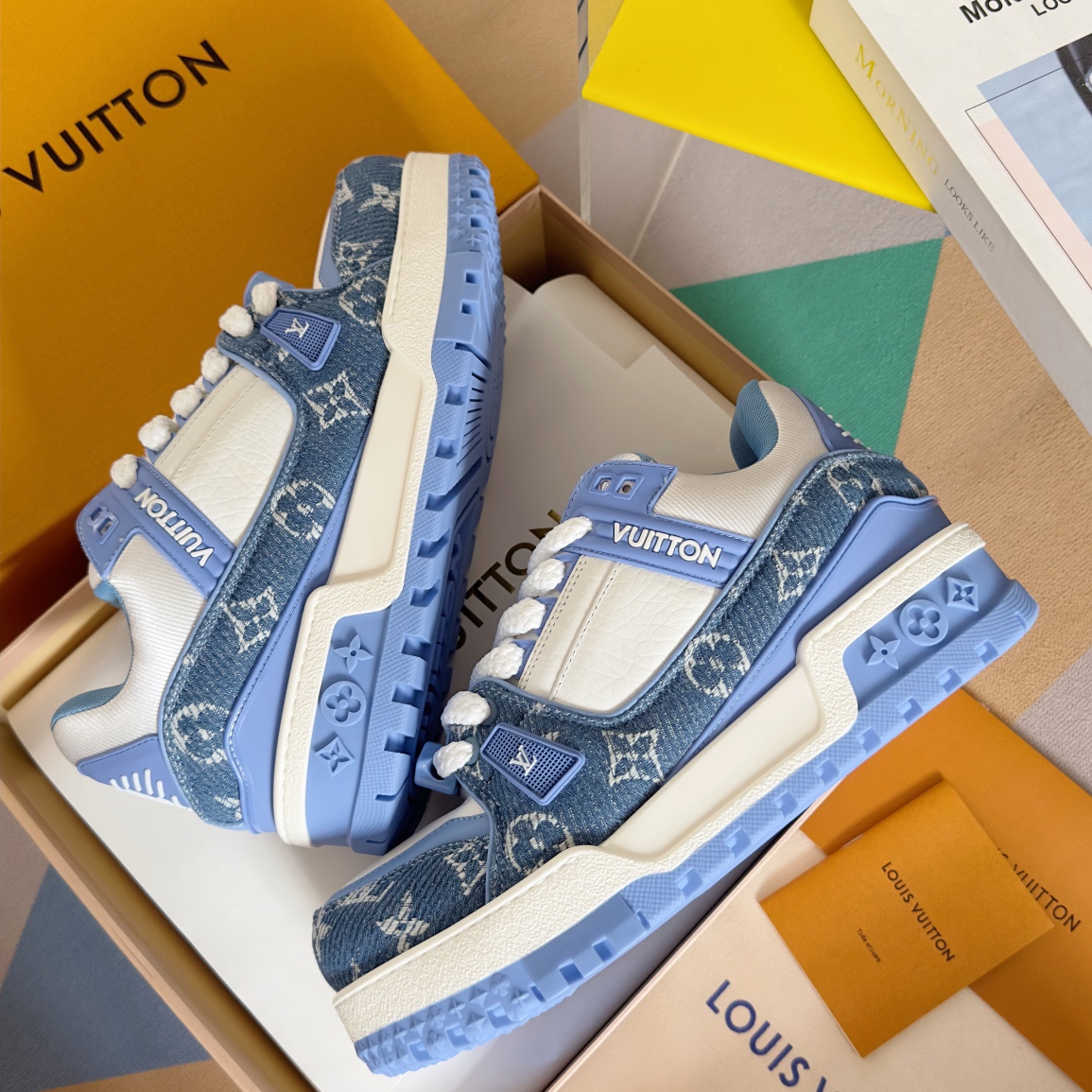 Louis Vuitton Male Board Shoes Breathable M-l-s