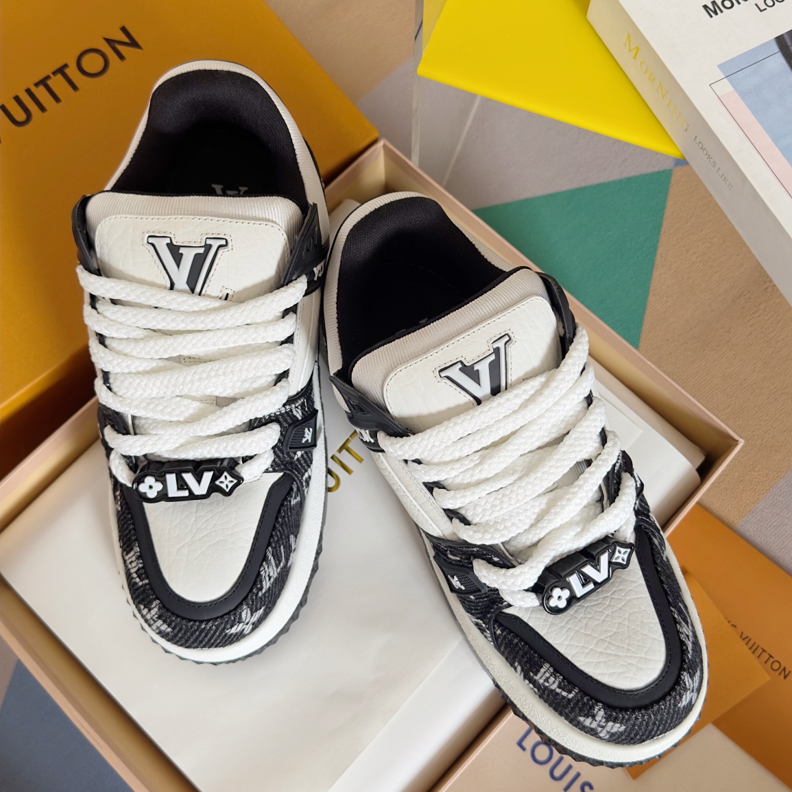 Louis Vuitton Male Board Shoes Breathable M-l-s