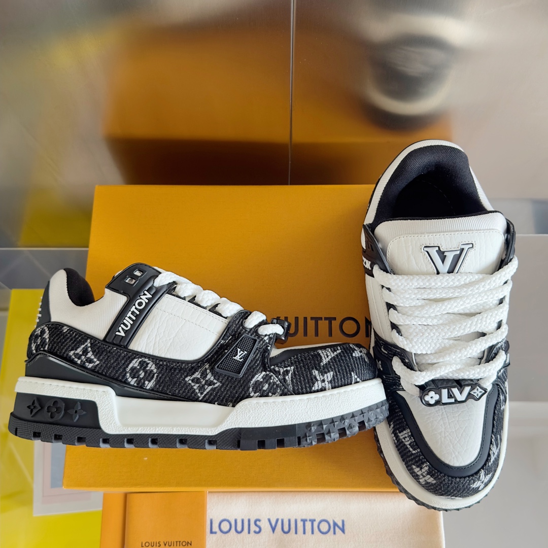 Louis Vuitton Male Board Shoes Breathable M-l-s