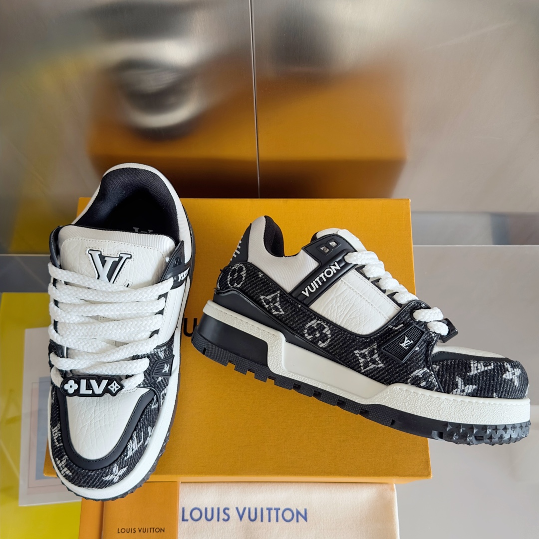 Louis Vuitton Male Board Shoes Breathable M-l-s