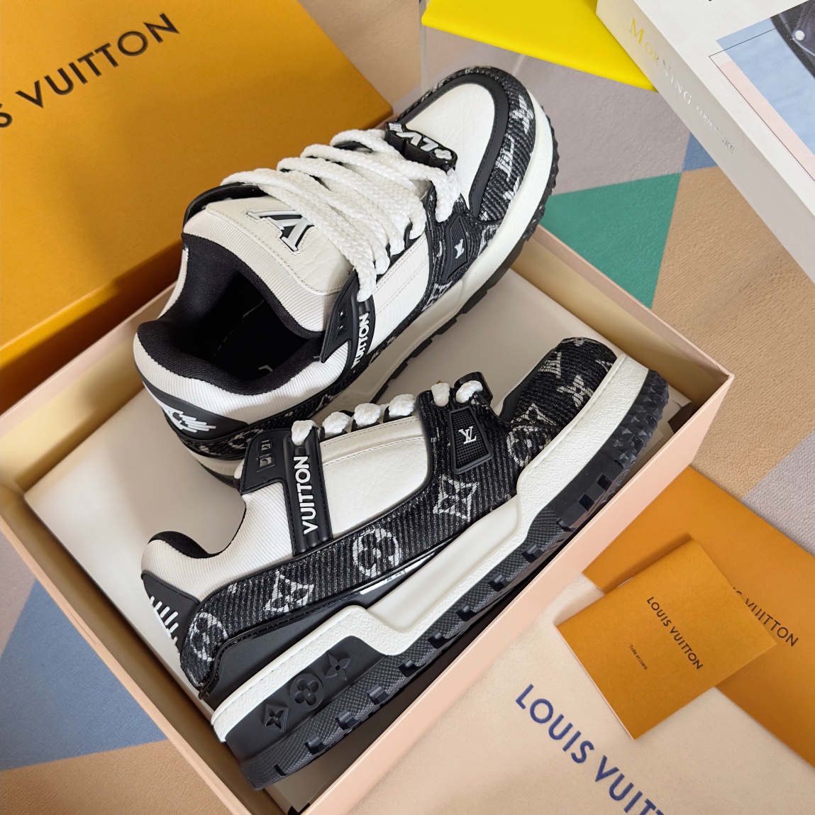 Louis Vuitton Male Board Shoes Breathable M-l-s