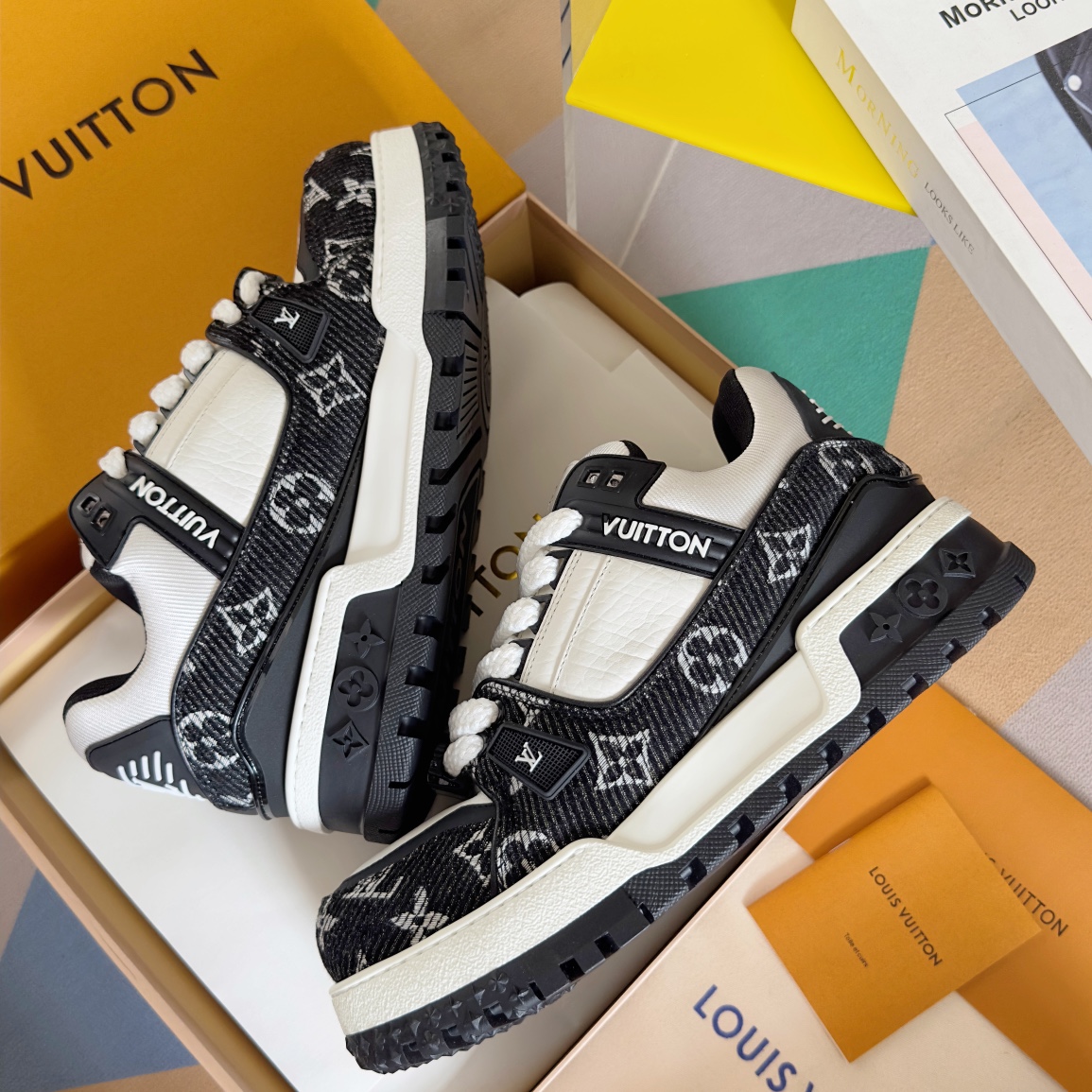 Louis Vuitton Male Board Shoes Breathable M-l-s