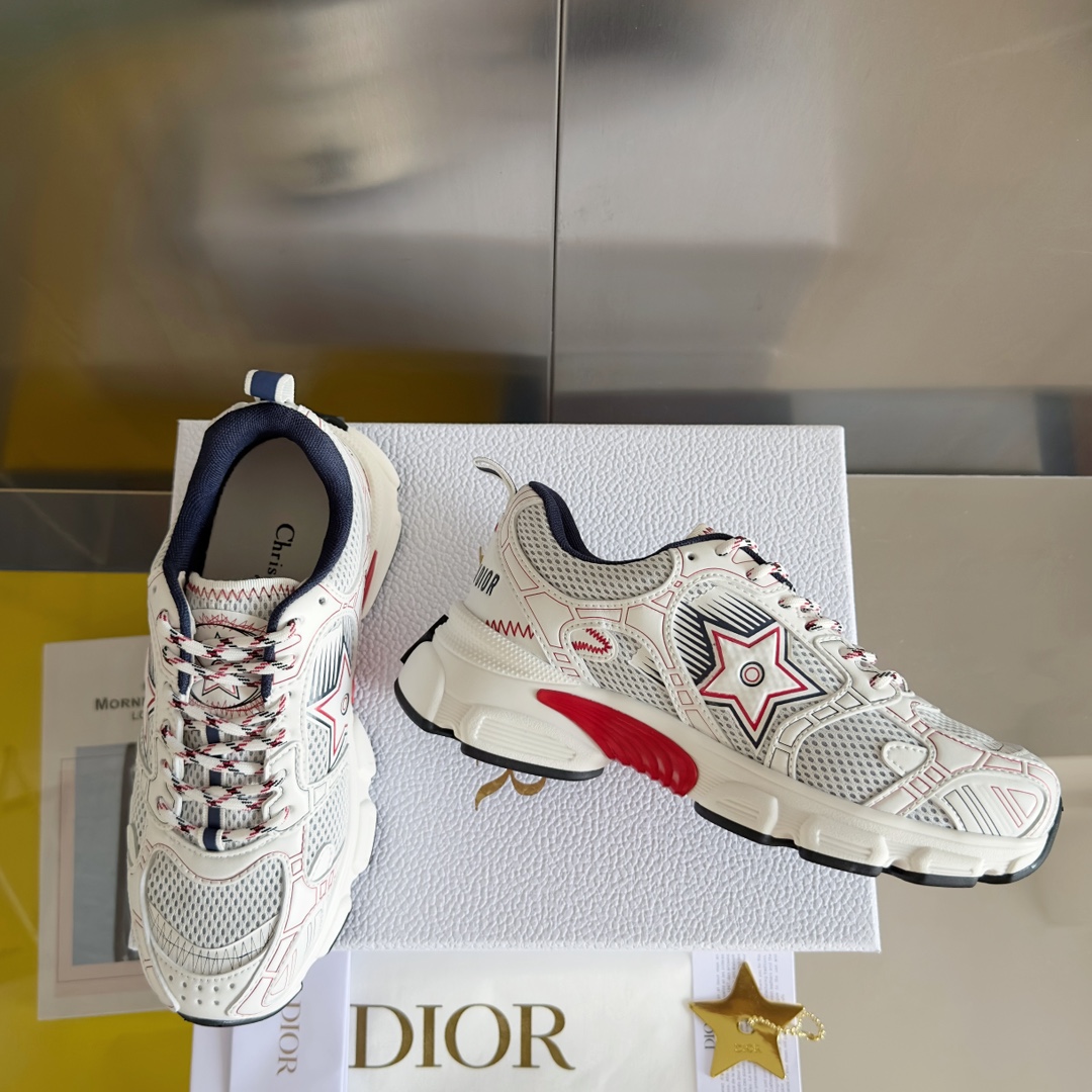Dior Female Sneakers Black Breathable M-s