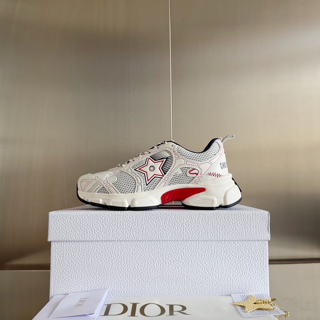 Dior Female Sneakers Black Breathable M-s