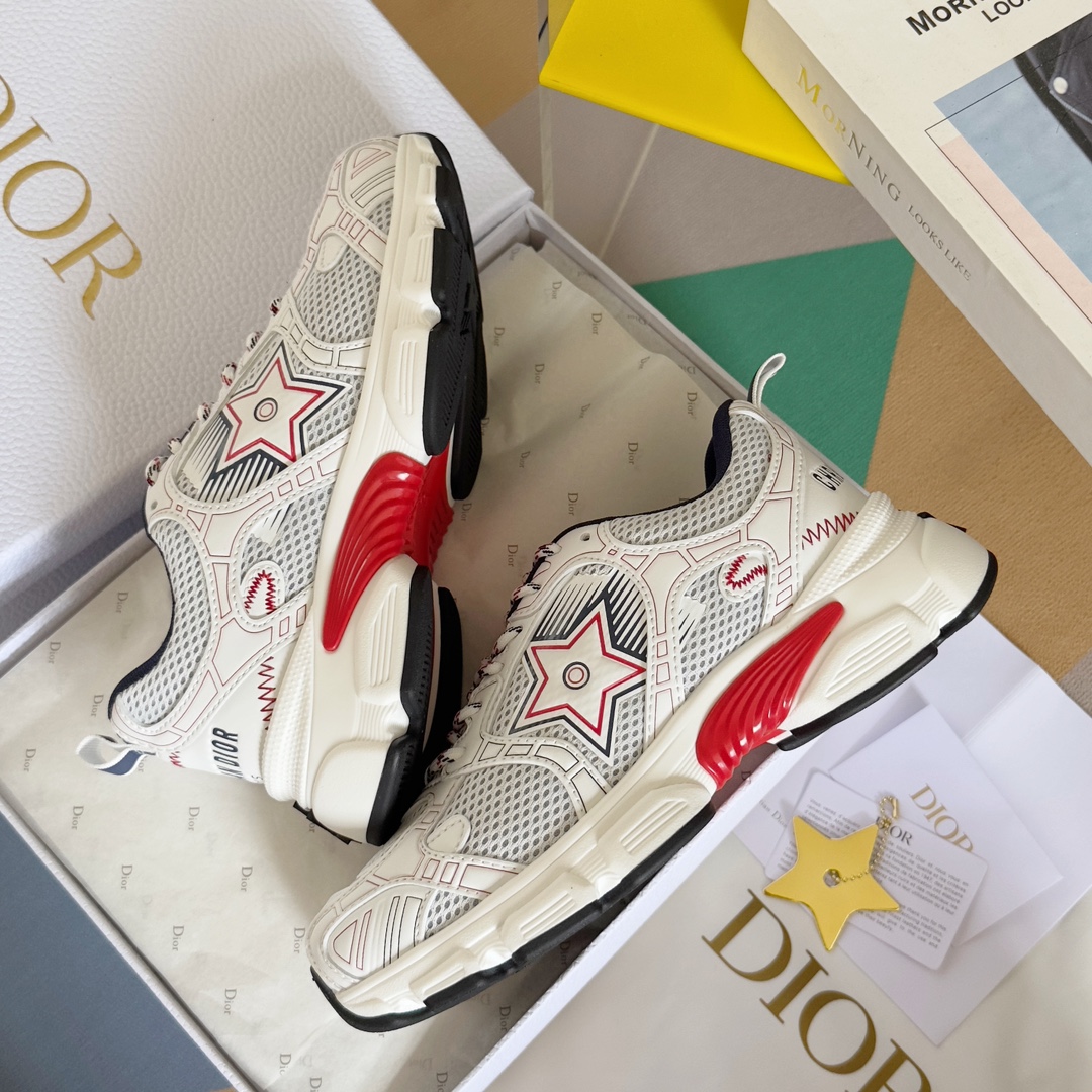 Dior Female Sneakers Black Breathable M-s