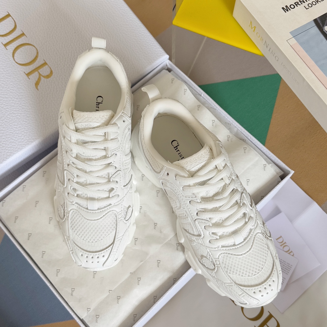 Dior Female Sneakers Black Breathable M-s