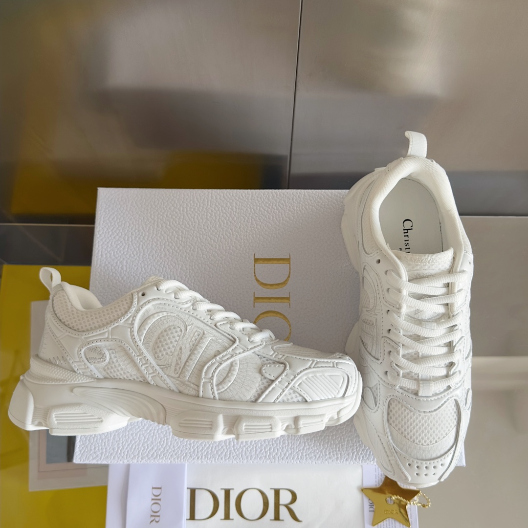 Dior Female Sneakers Black Breathable M-s