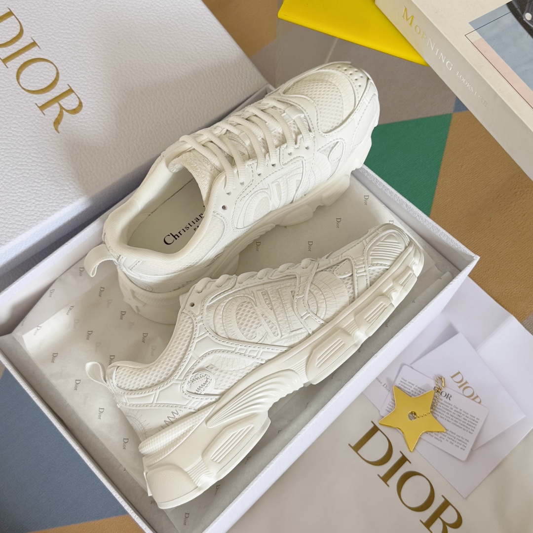 Dior Female Sneakers Black Breathable M-s