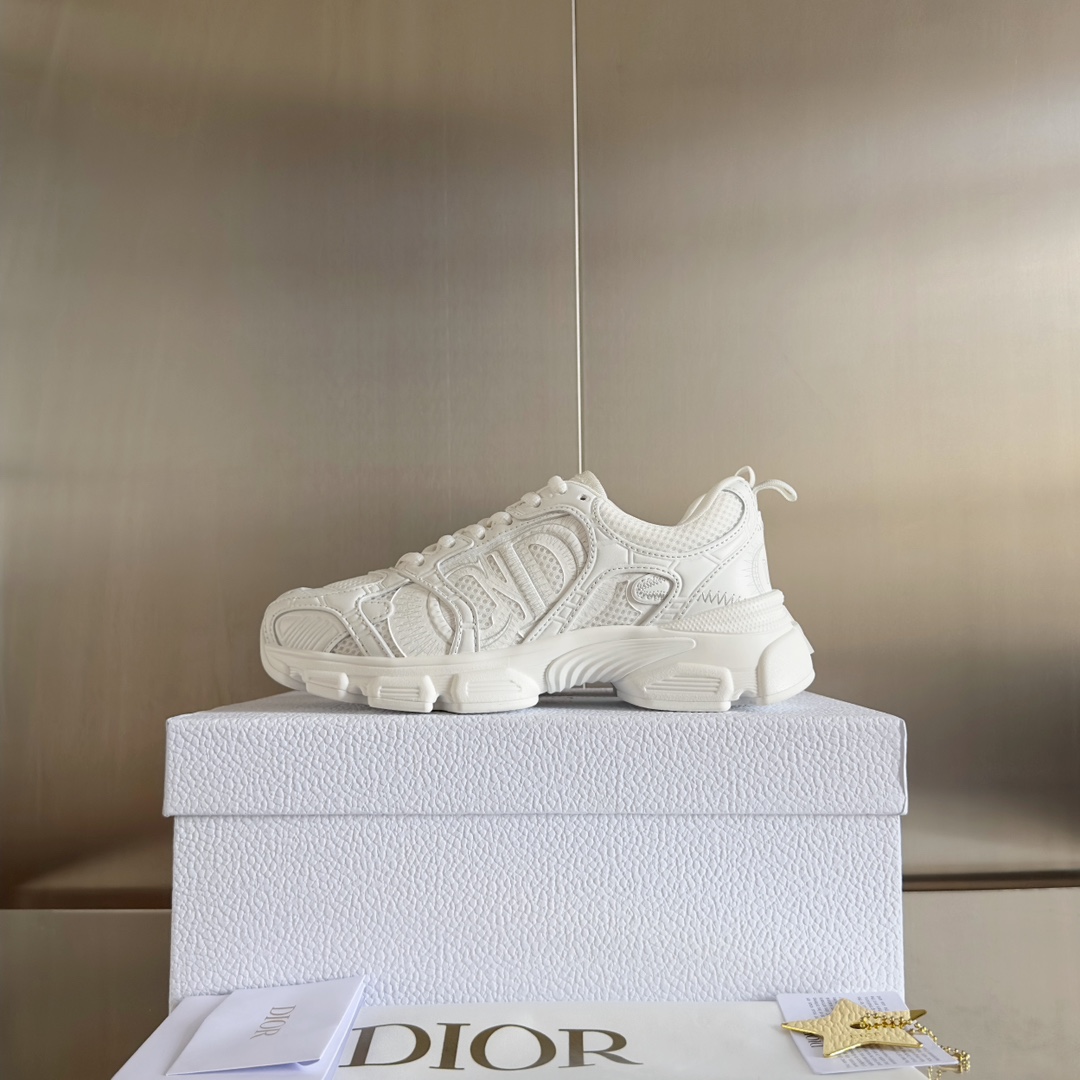 Dior Female Sneakers Black Breathable M-s