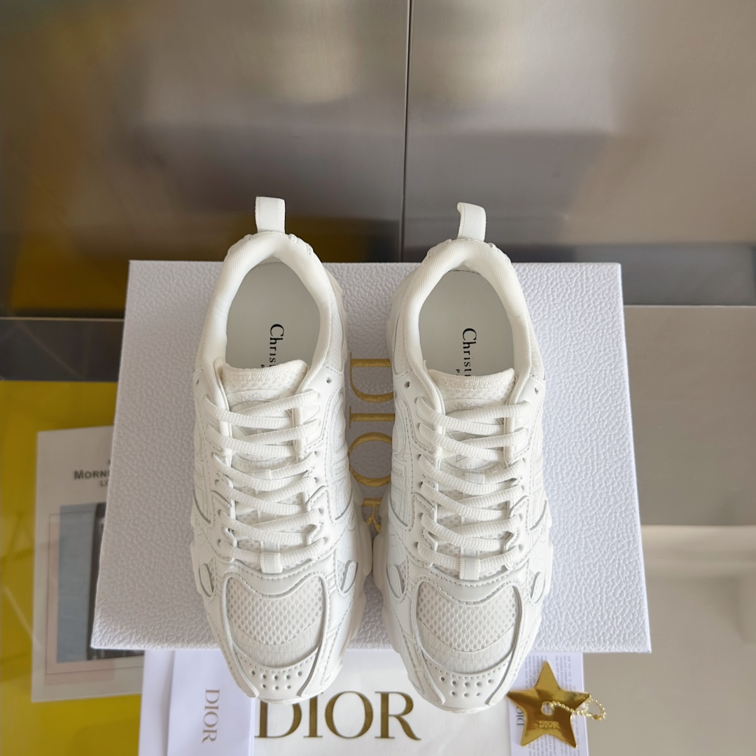 Dior Female Sneakers Black Breathable M-s