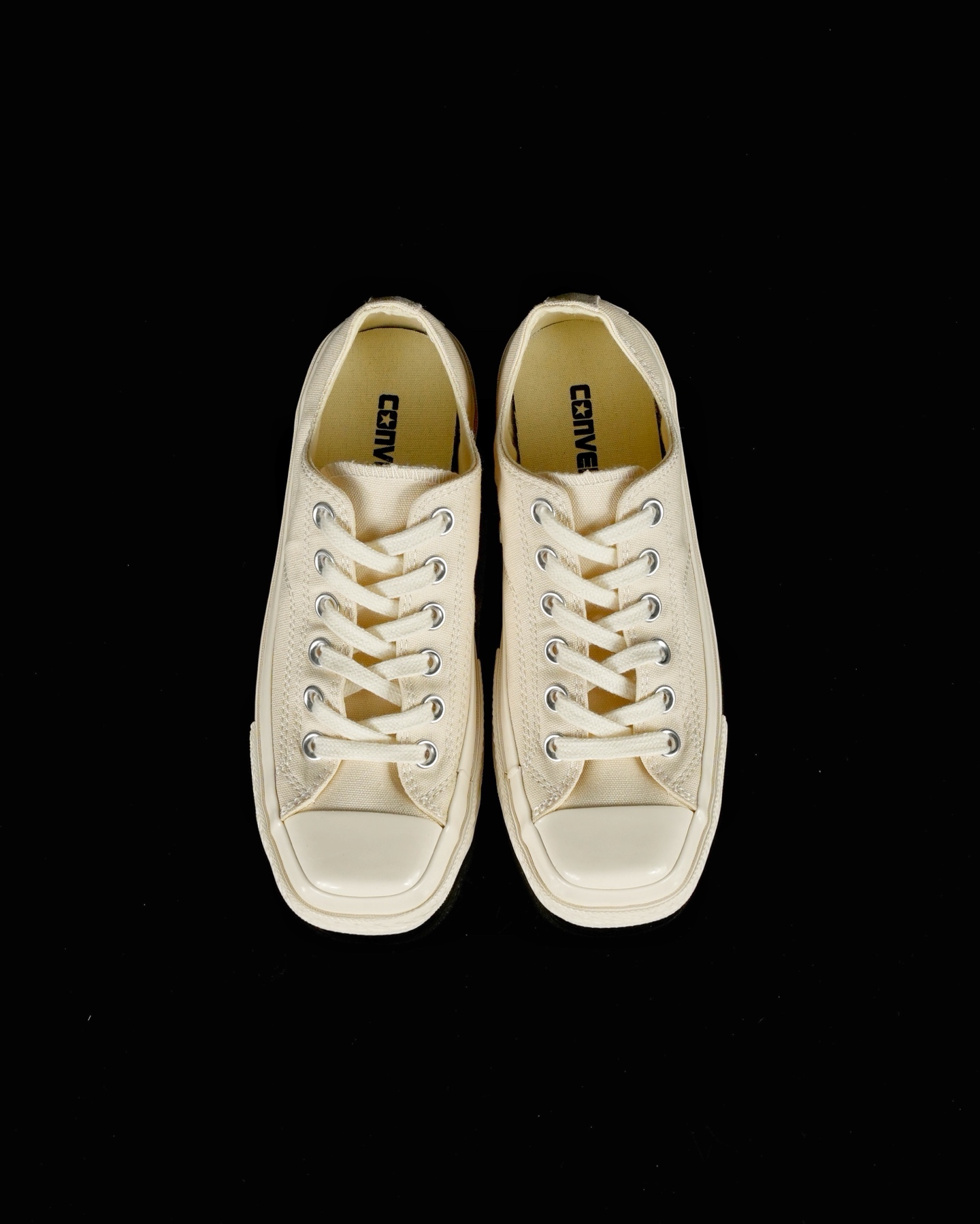 Calvin Klein Converse Rick Owens Male Canvas Shoes Canvas White L-s