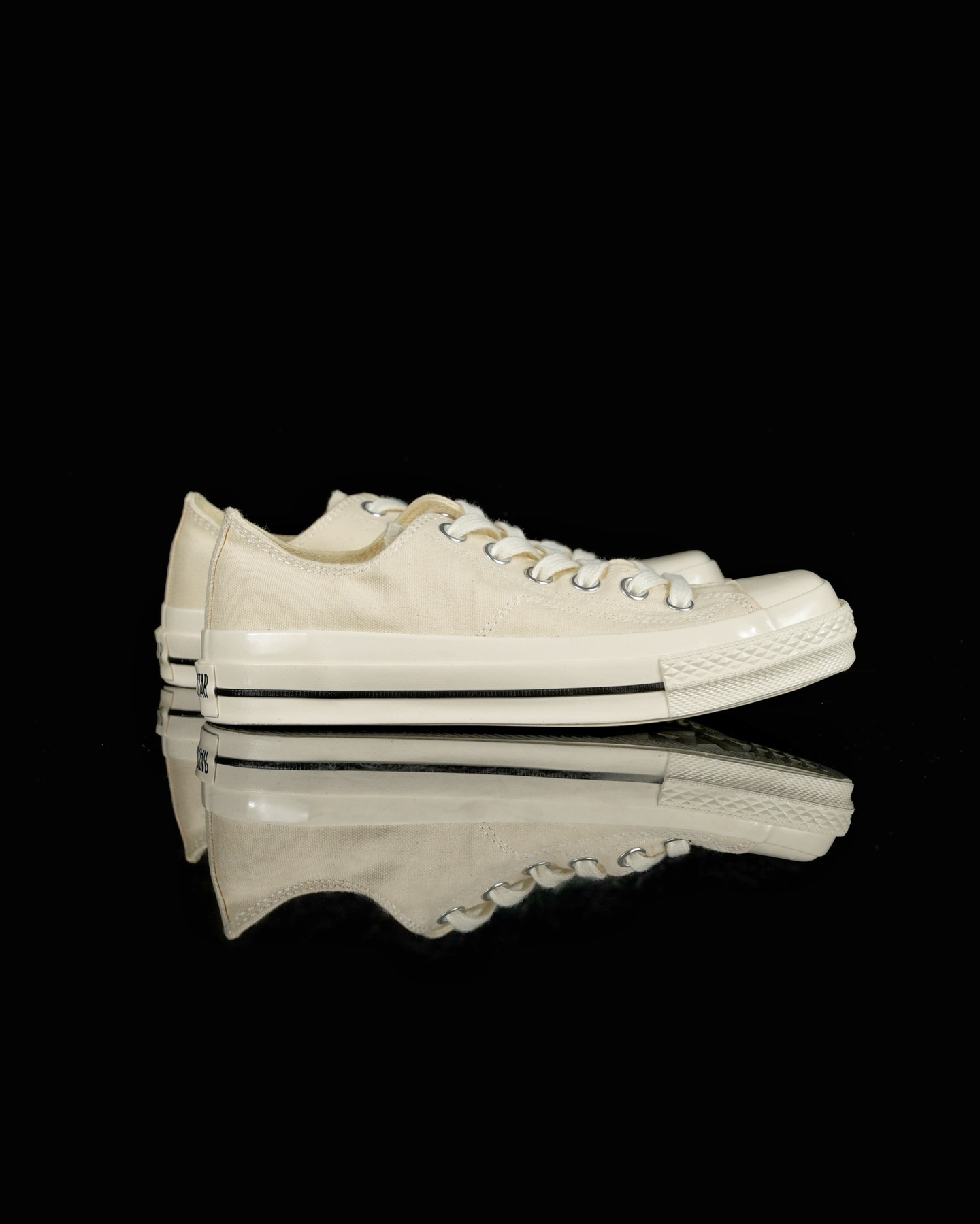 Calvin Klein Converse Rick Owens Male Canvas Shoes Canvas White L-s