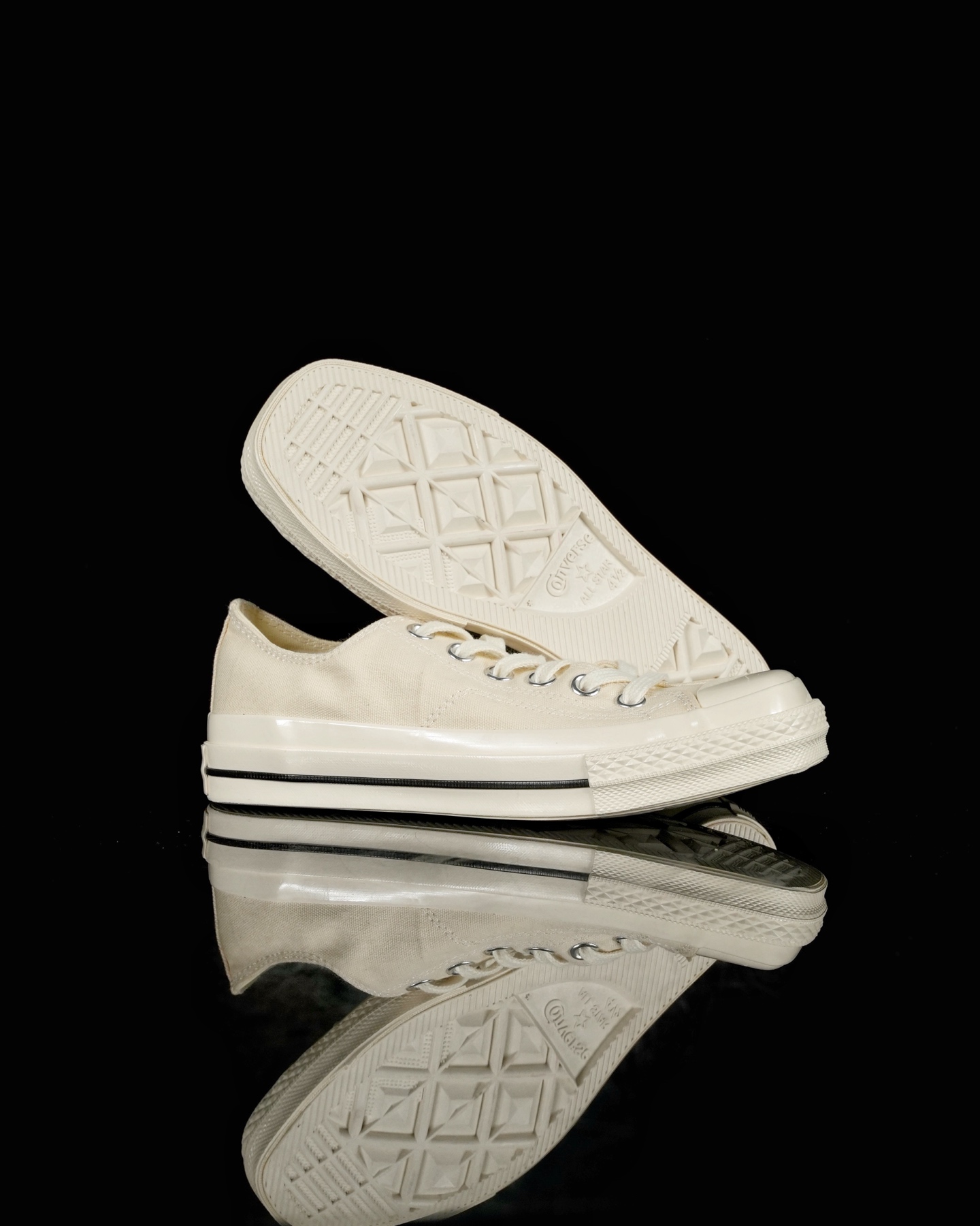 Calvin Klein Converse Rick Owens Male Canvas Shoes Canvas White L-s