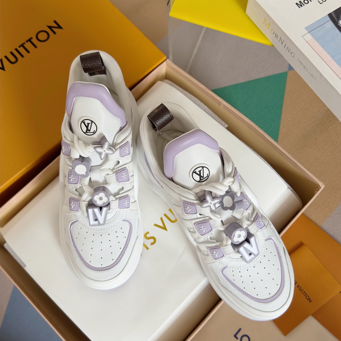 Louis Vuitton Female Sneakers M-l-s