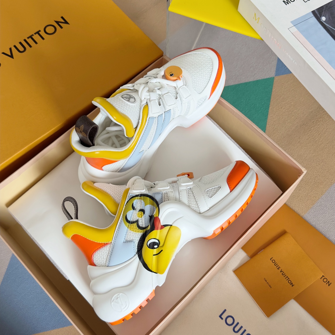 Louis Vuitton Female Sneakers M-l-s