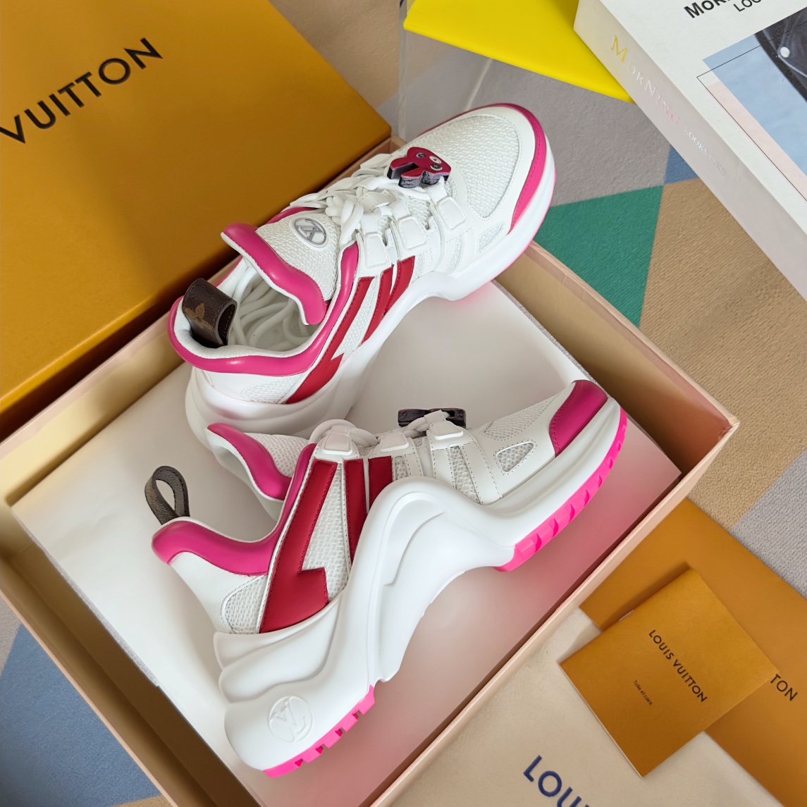 Louis Vuitton Female Sneakers M-l-s