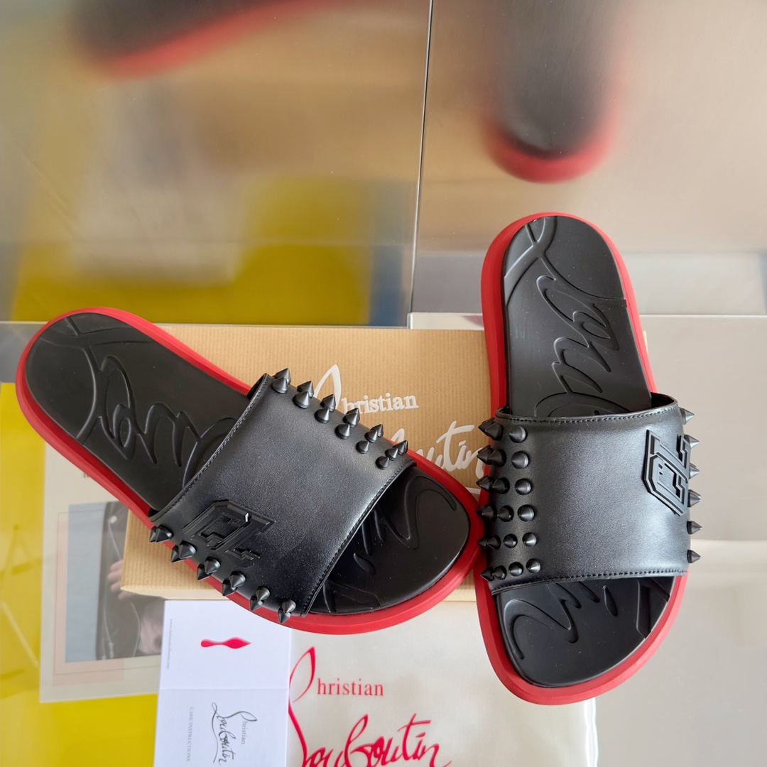 Male Sandals Black M-l-s