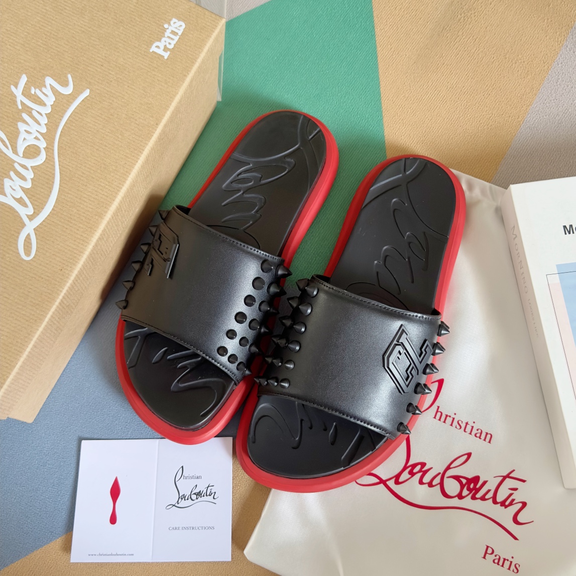 Male Sandals Black M-l-s