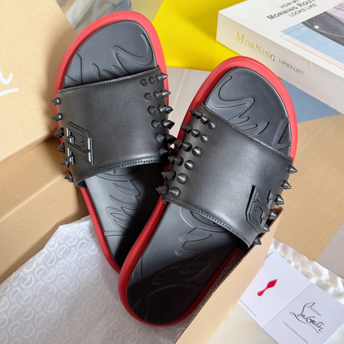Male Sandals Black M-l-s