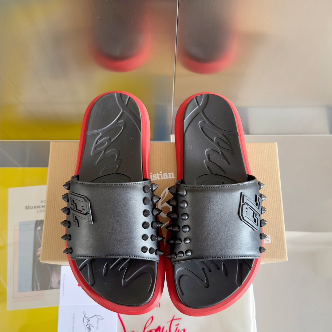 Male Sandals Black M-l-s