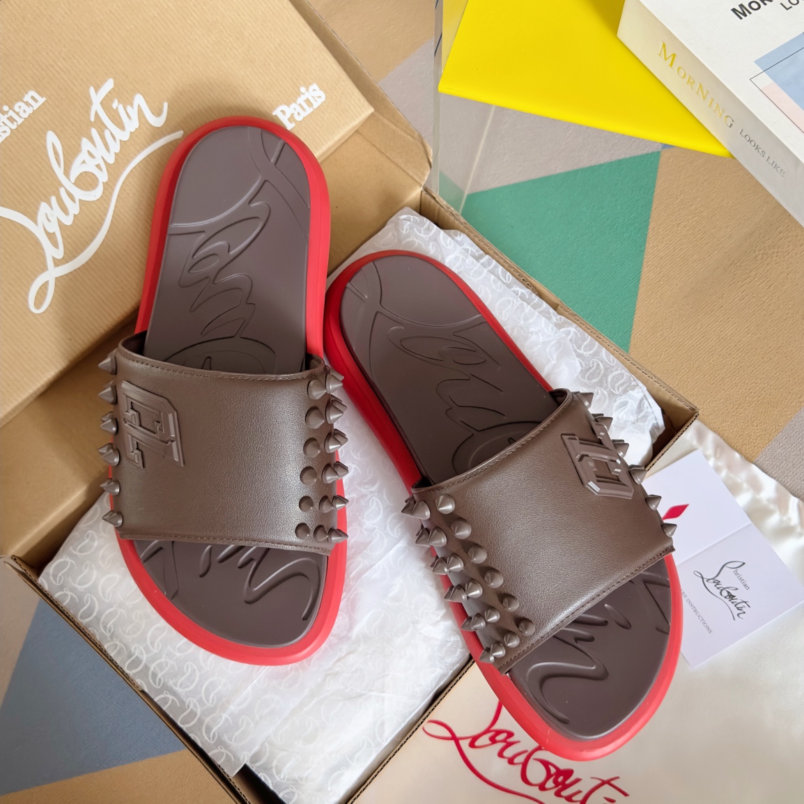 Male Sandals Black M-l-s