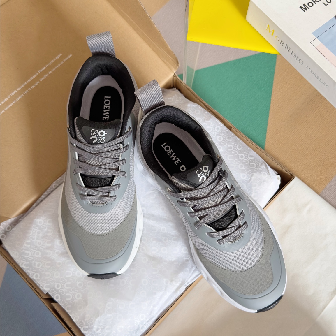 Loewe Male Running Shoes Breathable M-l-s
