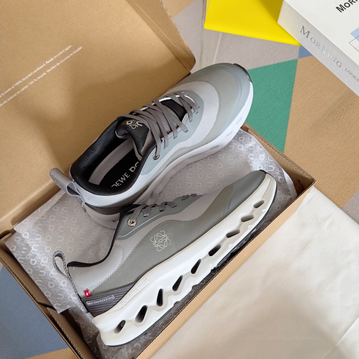 Loewe Male Running Shoes Breathable M-l-s